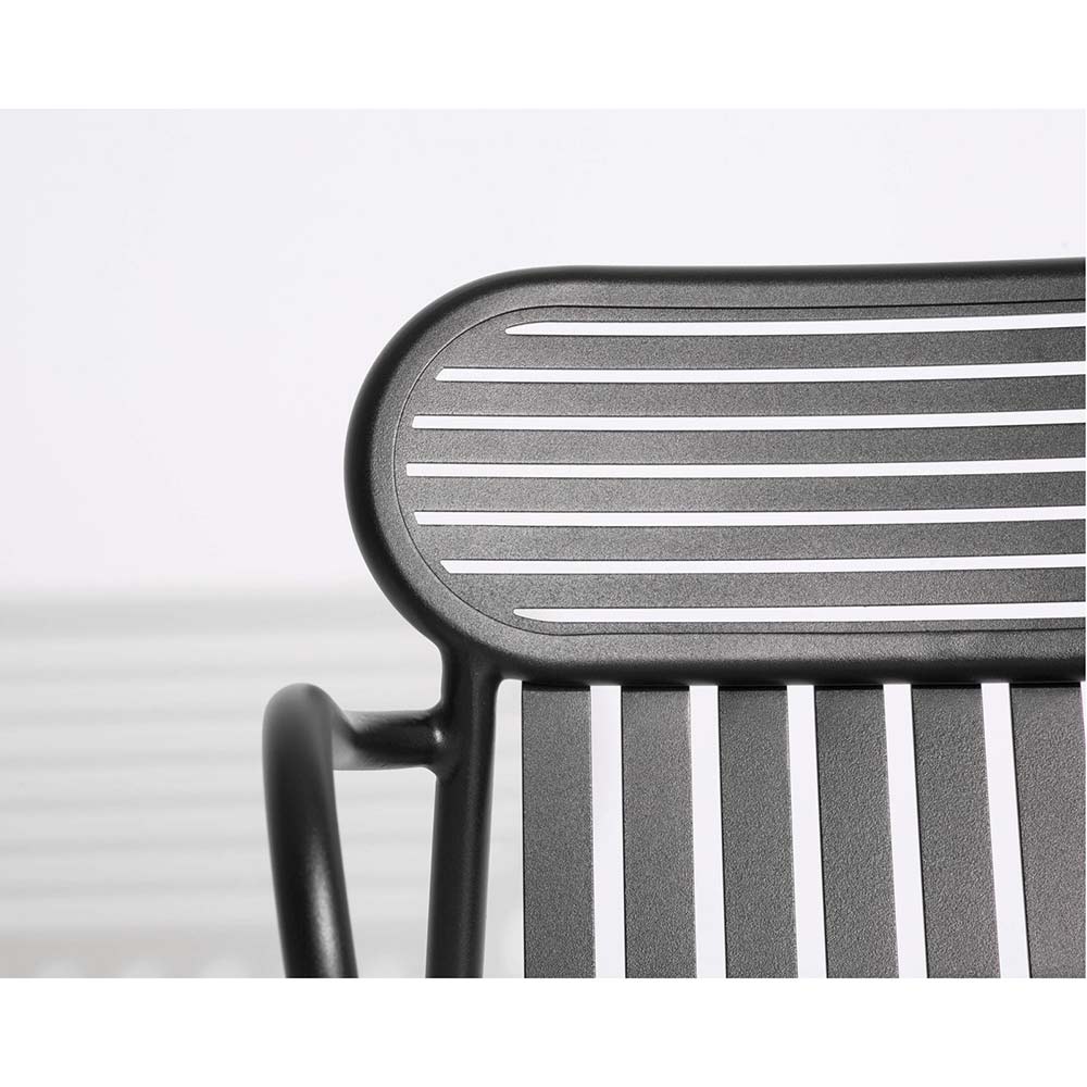 Week-End Bridge Armchair Set Of 2 - Black