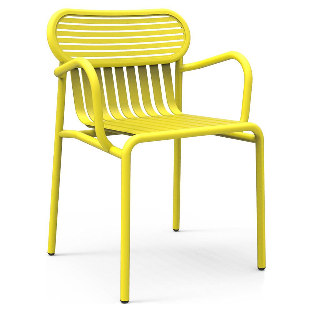 Week-End Bridge Armchair Set Of 2 - Yellow