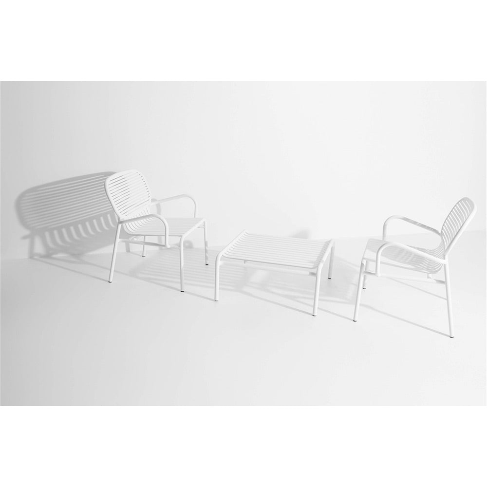 Week-End Garden Armchair Set Of 2 - White
