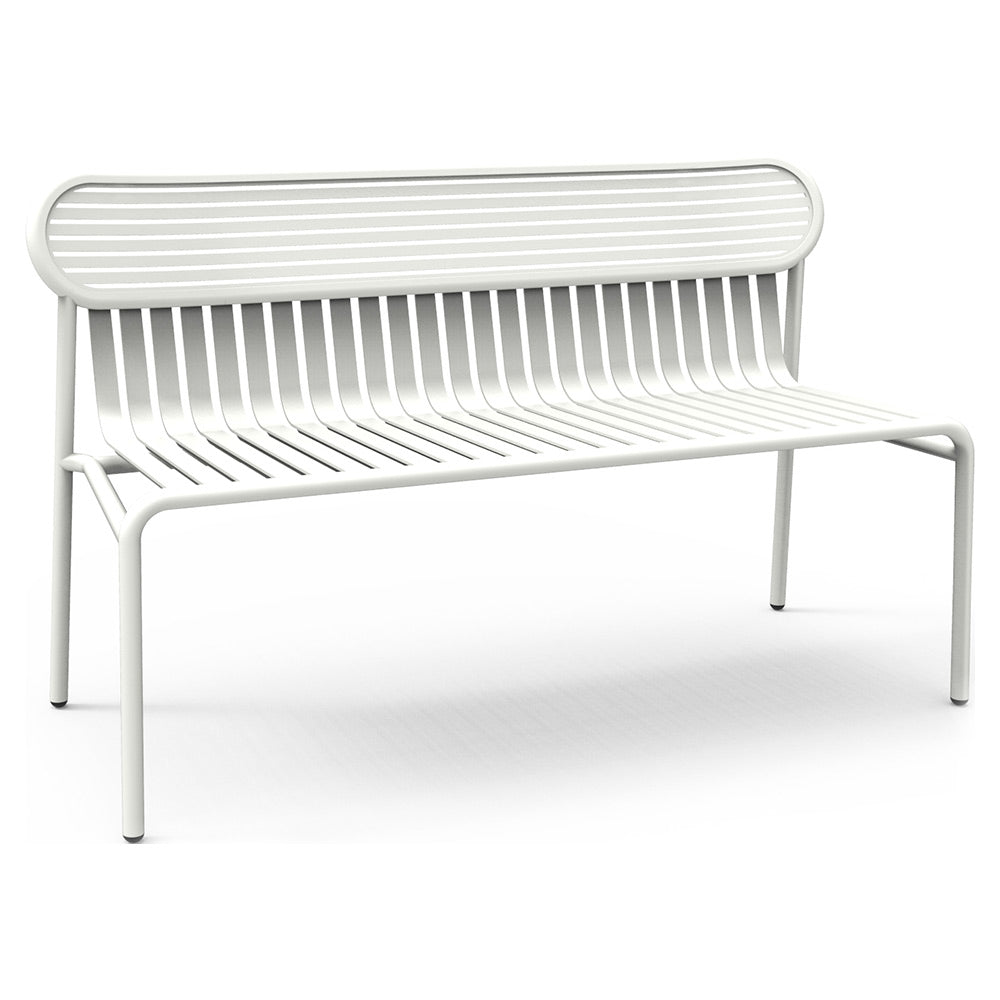 Week-End Garden Bench - White