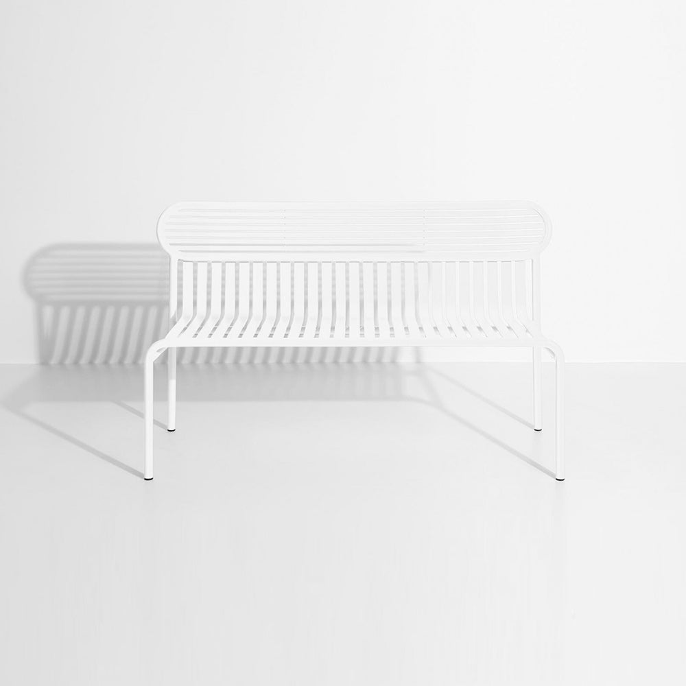 Week-End Garden Bench - White