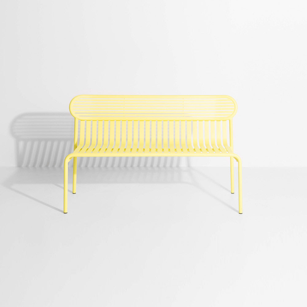 Week-End Garden Bench - Yellow