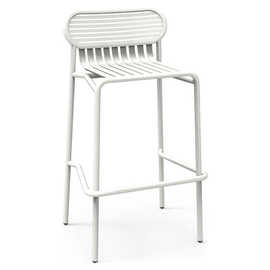 Week-End Garden High Stool Set Of 2 - White