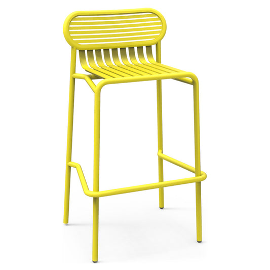 Week-End Garden High Stool Set Of 2 - Yellow