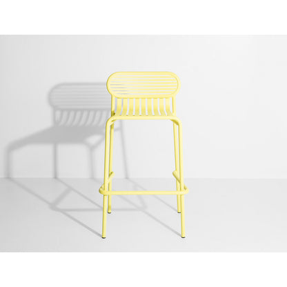 Week-End Garden High Stool Set Of 2 - Yellow