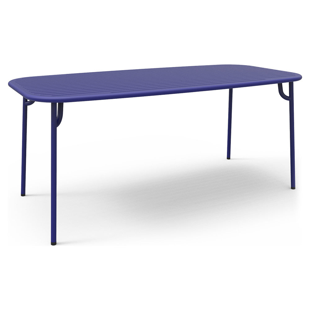 Week-End Rectangular Garden Table - Blue
