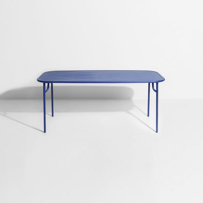 Week-End Rectangular Garden Table - Blue