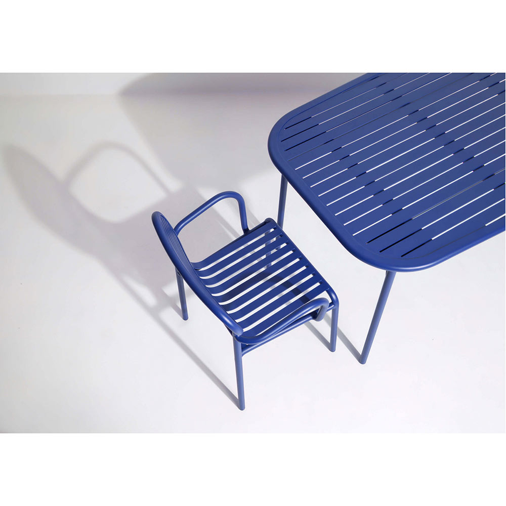 Week-End Rectangular Garden Table - Blue