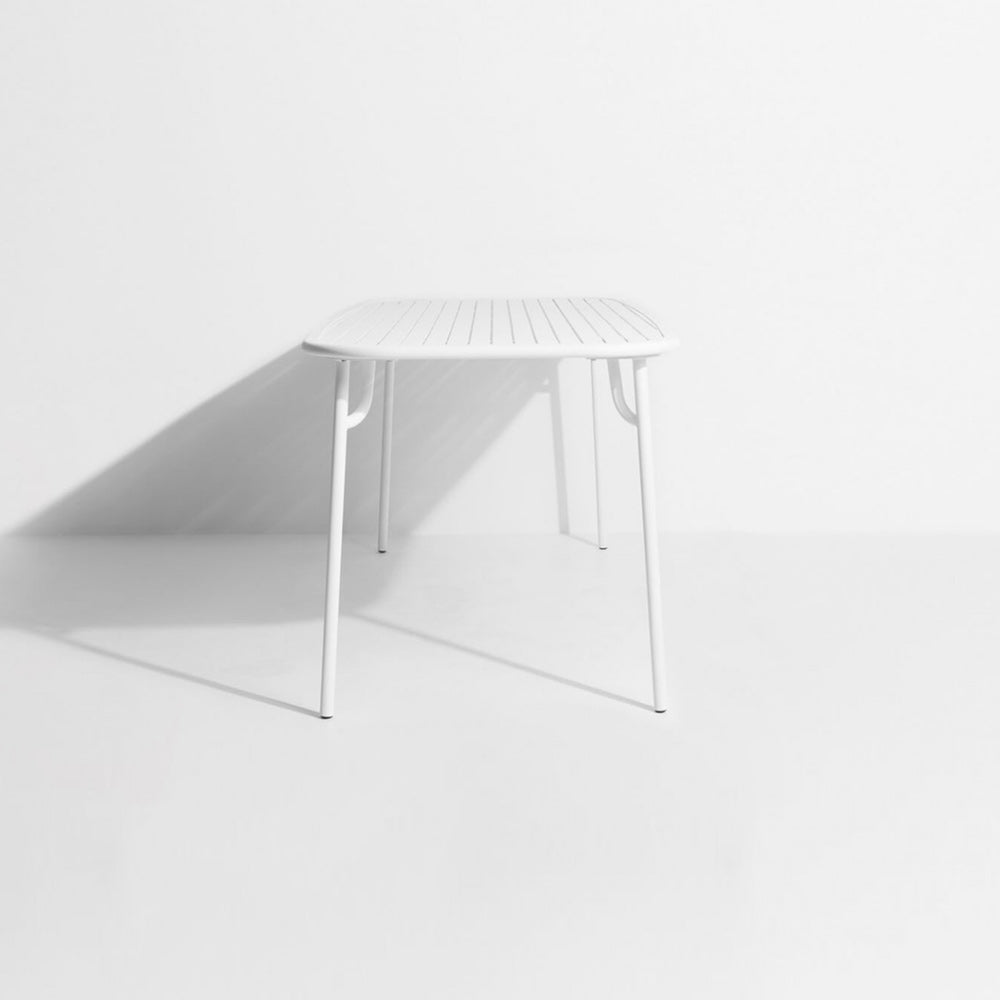 Week-End Rectangular Garden Table - White