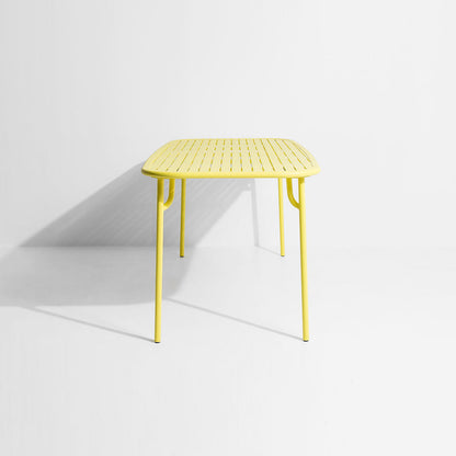 Week-End Rectangular Garden Table - Yellow