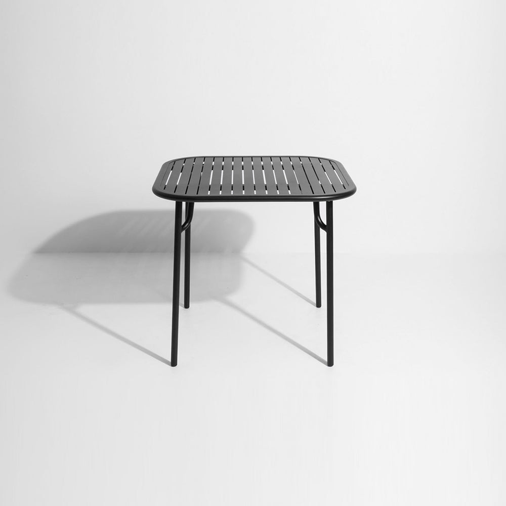 Week-End Square Garden Table - Black