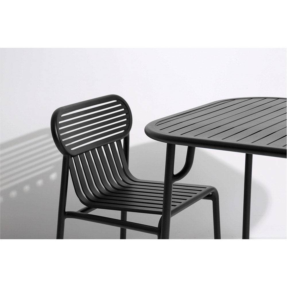 Week-End Square Garden Table - Black