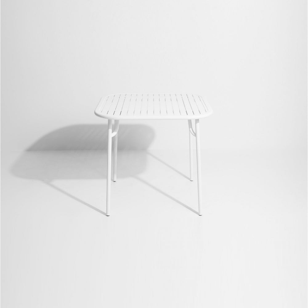 Week-End Square Garden Table - White