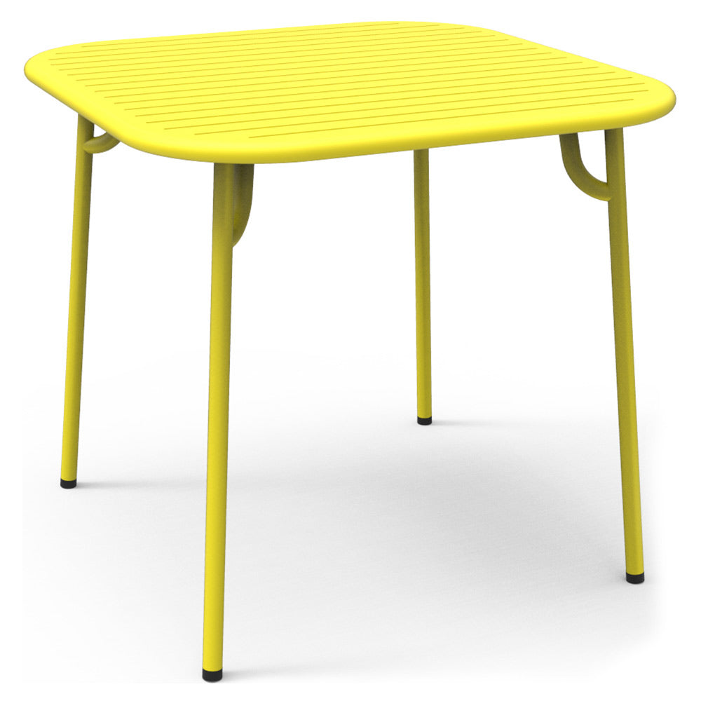 Week-End Square Garden Table - Yellow