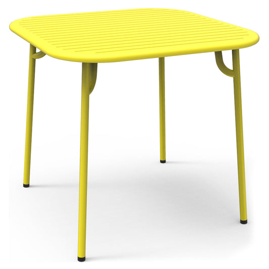 Week-End Square Garden Table - Yellow