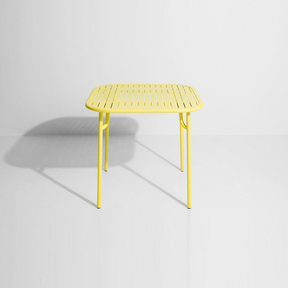Week-End Square Garden Table - Yellow
