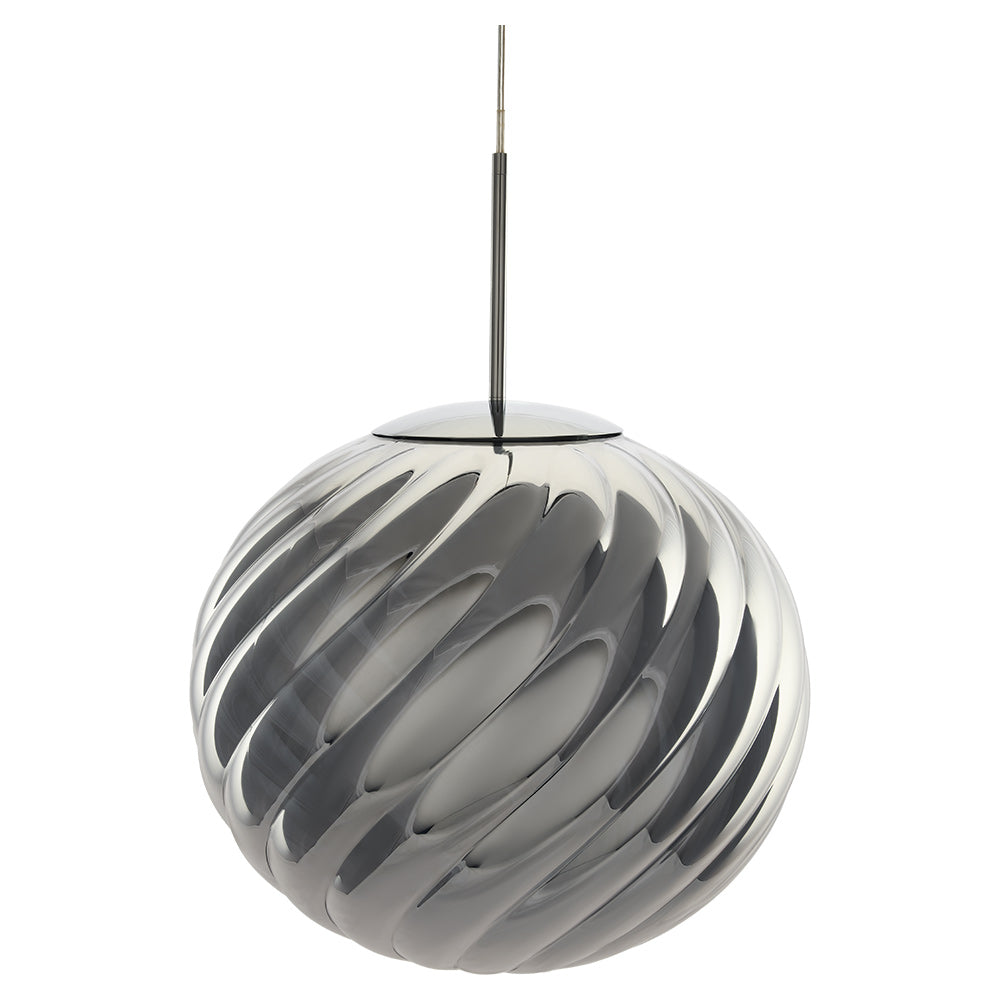 Whirl 18" Pendant - Silver