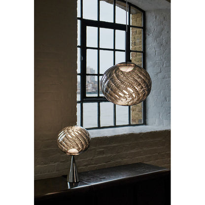 Whirl Large Pendant - Silver