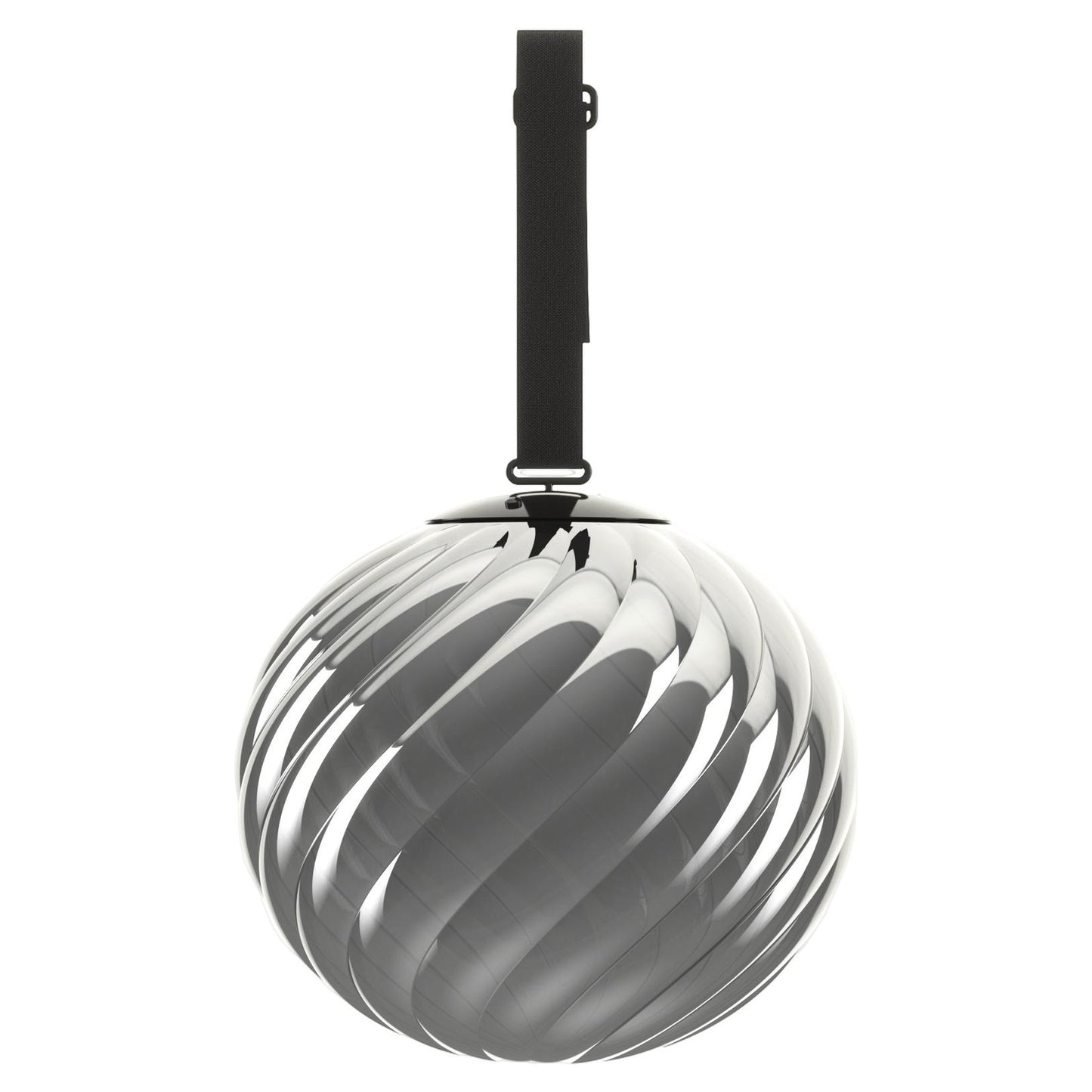 Whirl Large Portable Lamp - Silver