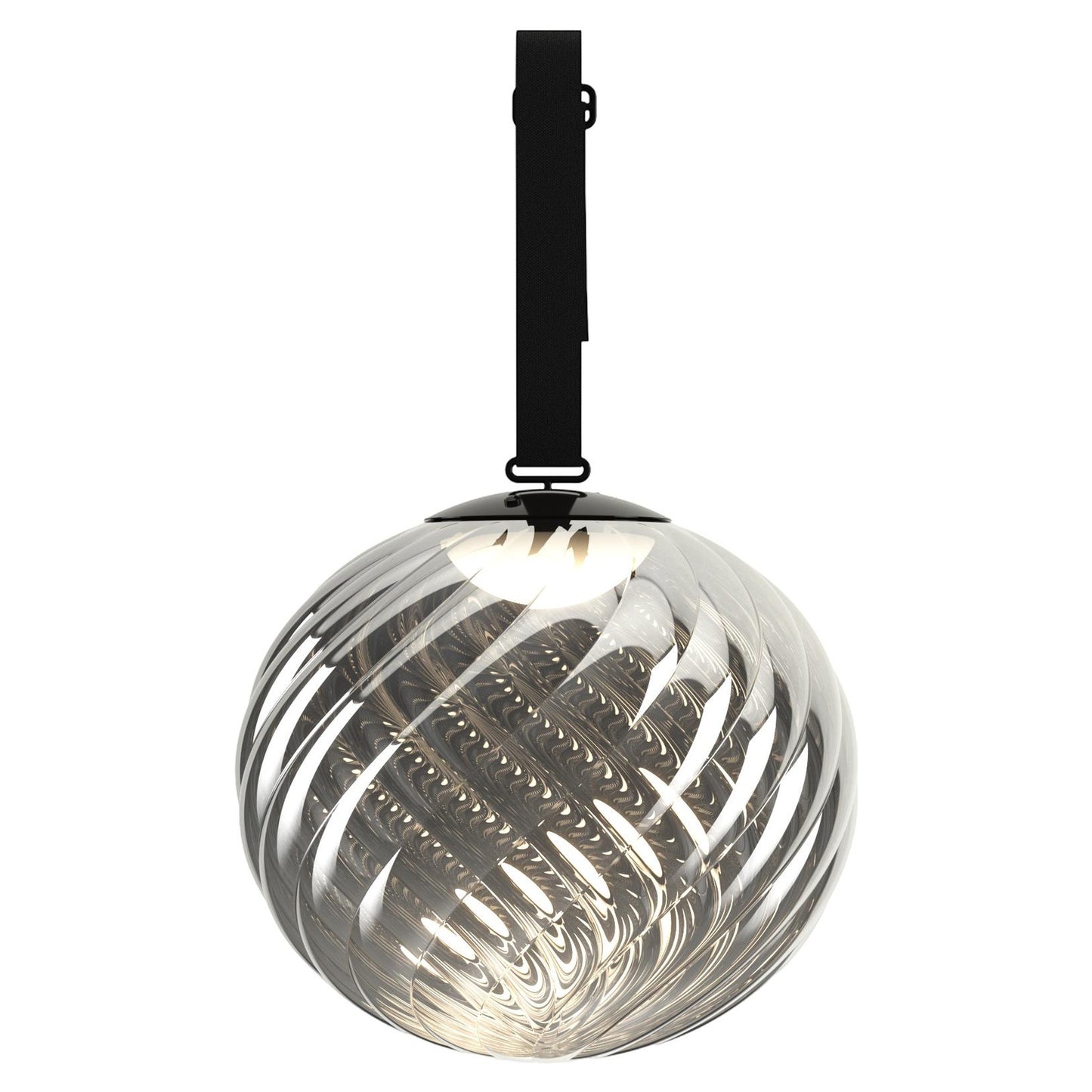 Whirl Large Portable Lamp - Silver