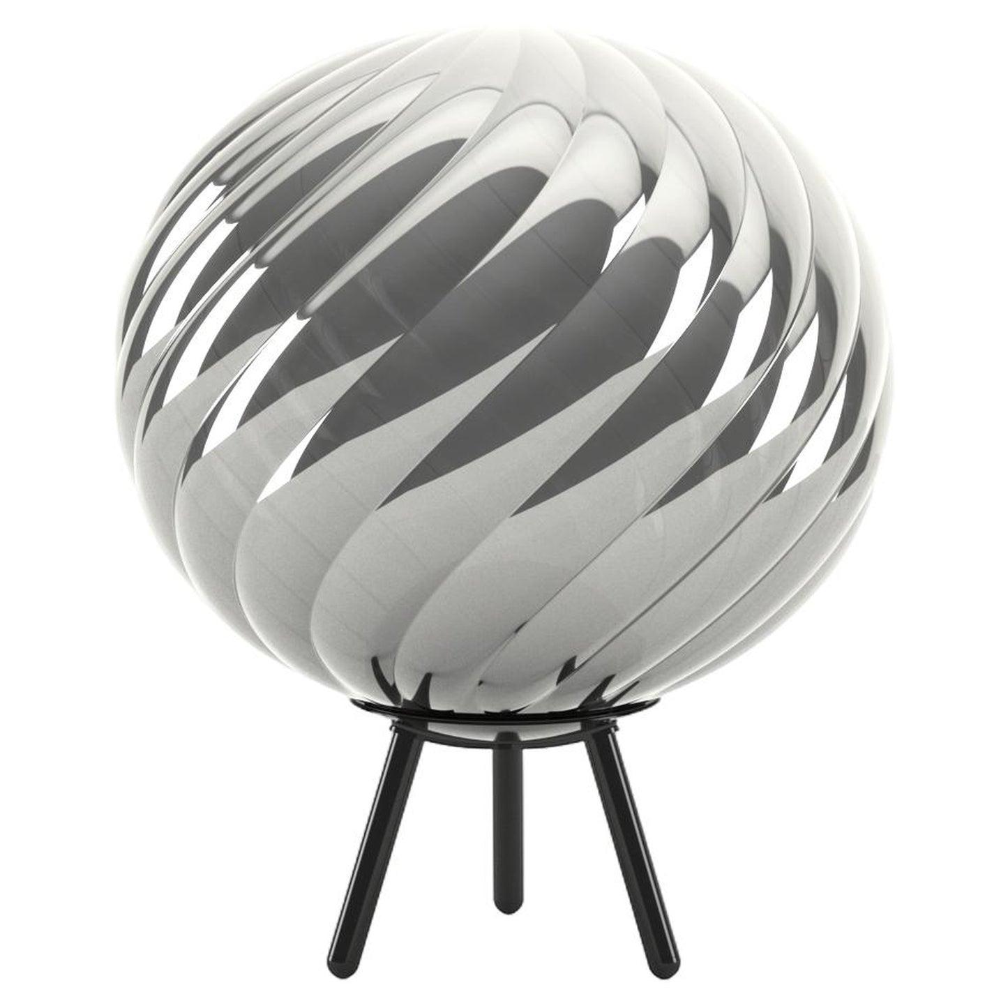 Whirl Large Portable Lamp - Silver