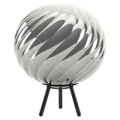 Whirl Large Portable Lamp - Silver