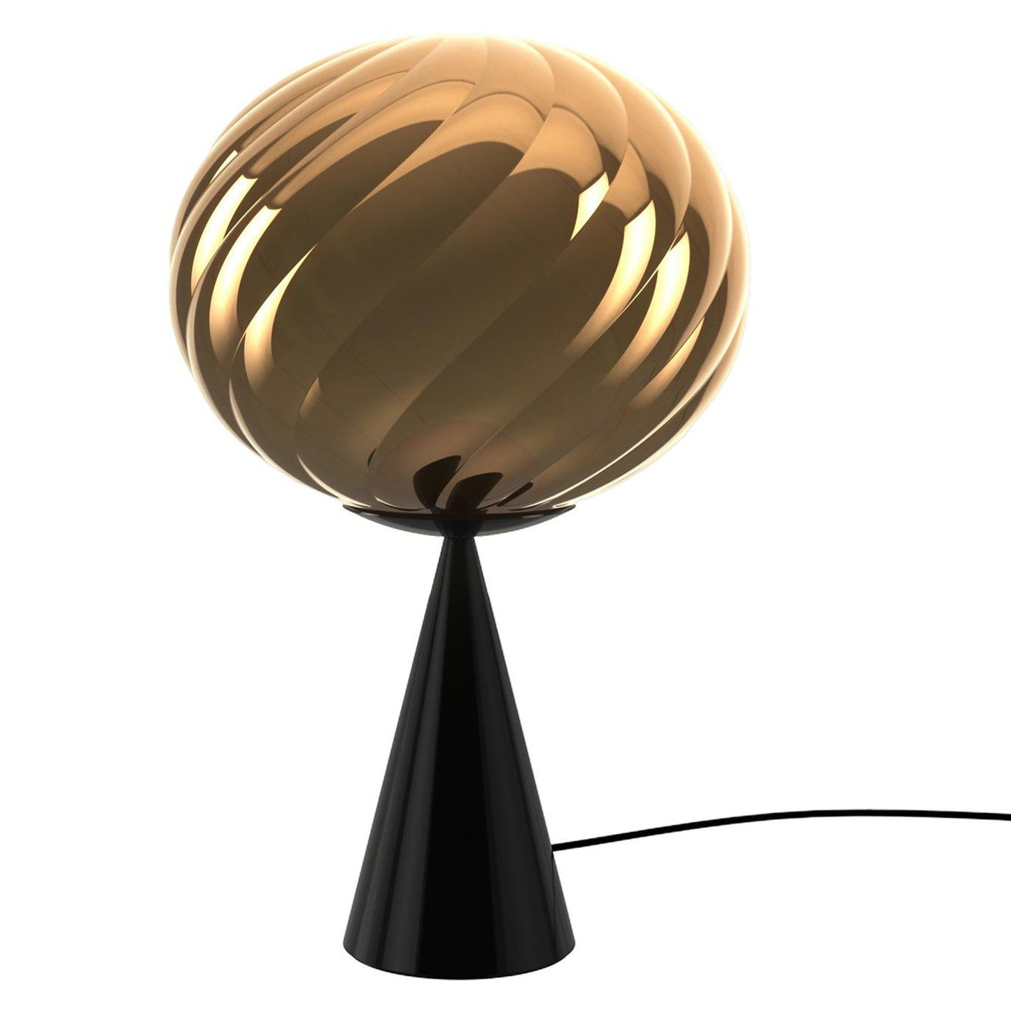 Whirl Table Lamp - Gold