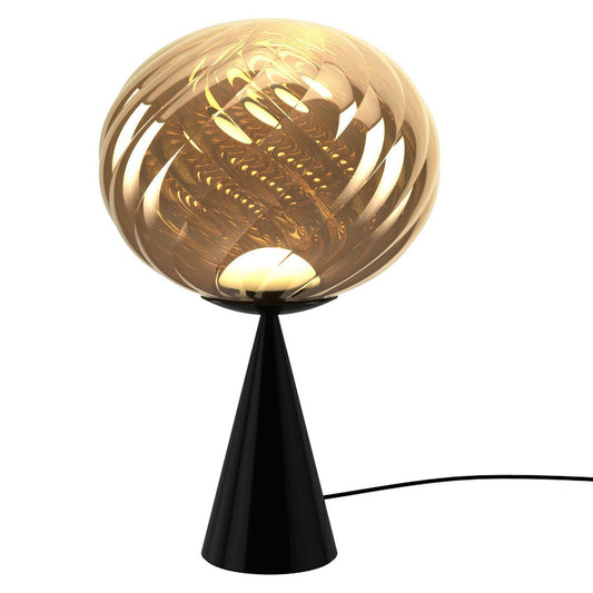 Whirl Table Lamp - Gold