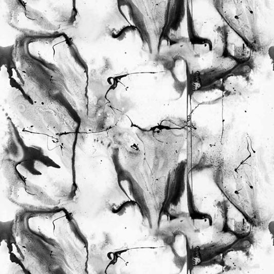 Whirling Dervish Wallpaper - White 3 Panels