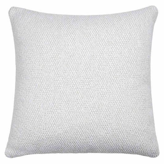White Boucle Light Outdoor Cushion - Square, Set of 2