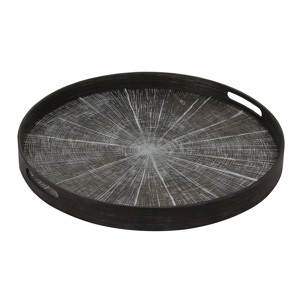 White Slice Driftwood Tray