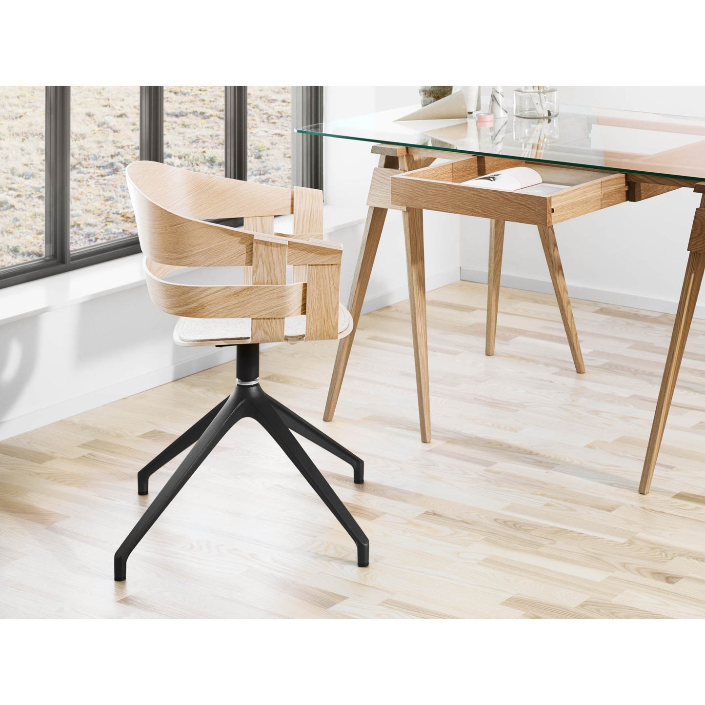Wick Swivel Chair
