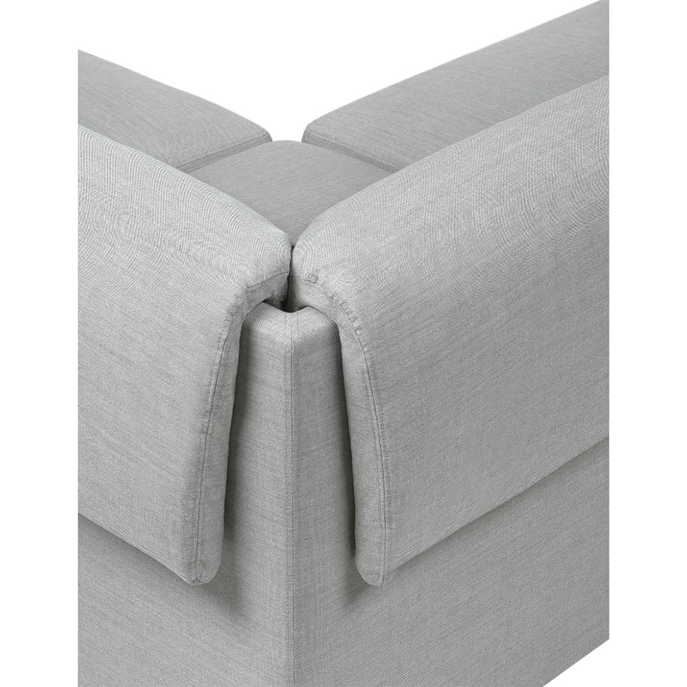 Wonder Modular Sofa - 2 Seater, Light Gray