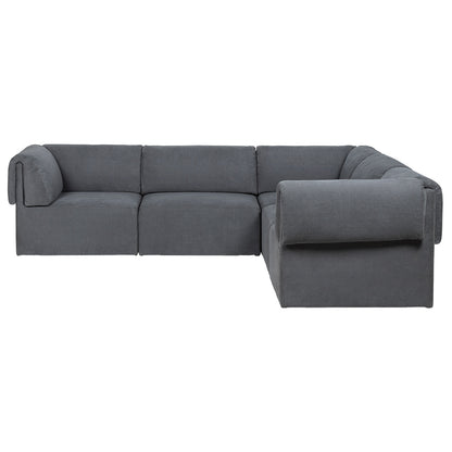 Wonder Modular Sofa - 2x3 Seater, Gray