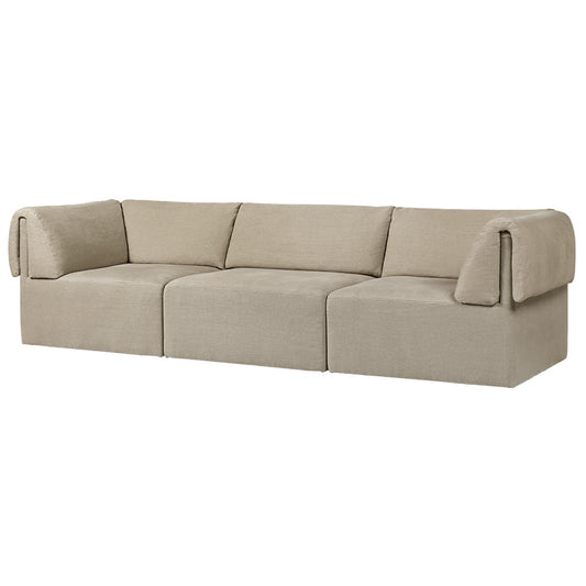 Wonder Modular Sofa - 3 Seater with Armrest