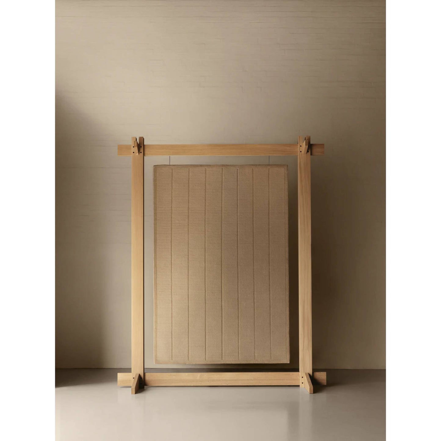 Woven Tatami Rug - Cream