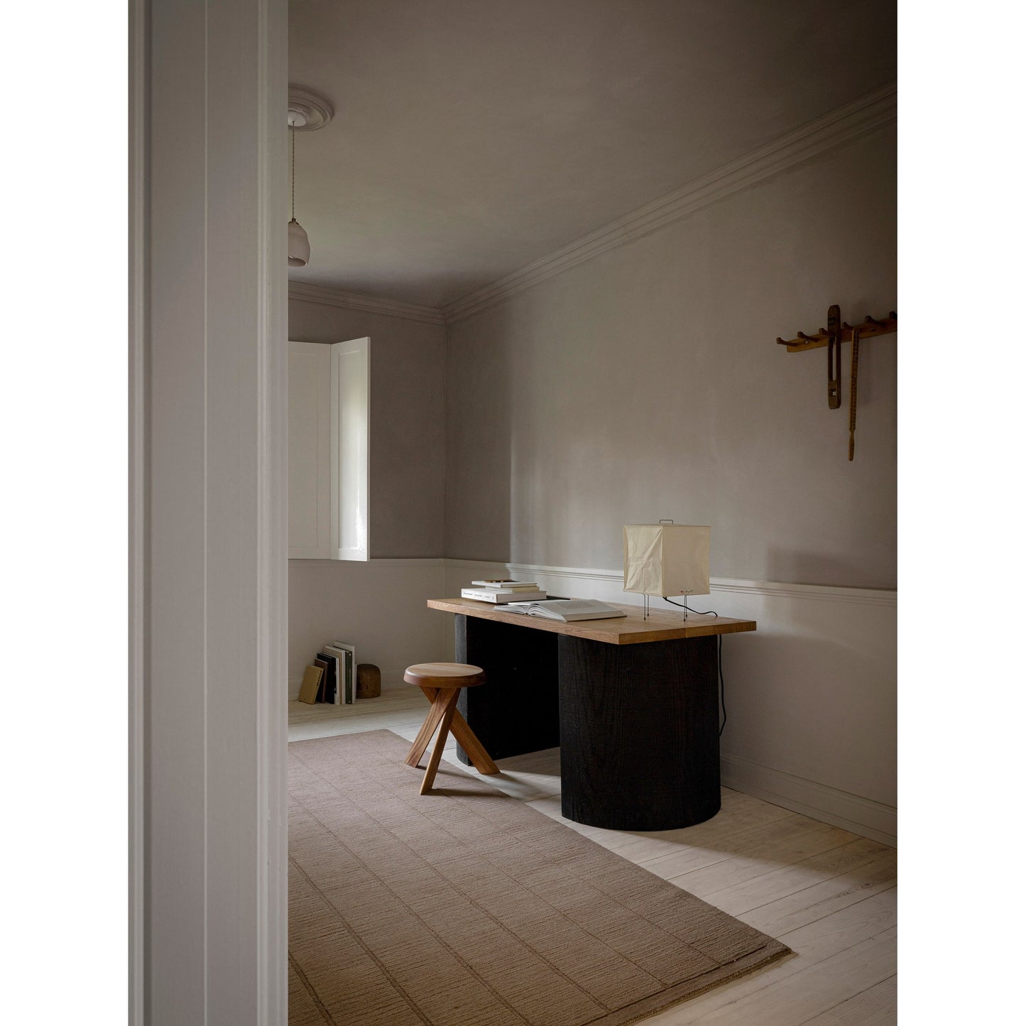Woven Tatami Rug - Mustard