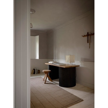 Woven Tatami Rug - Mustard