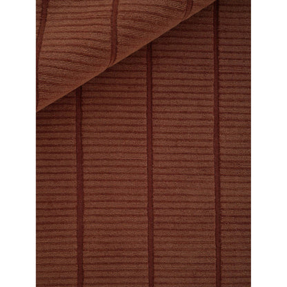 Woven Tatami Rug - Rust