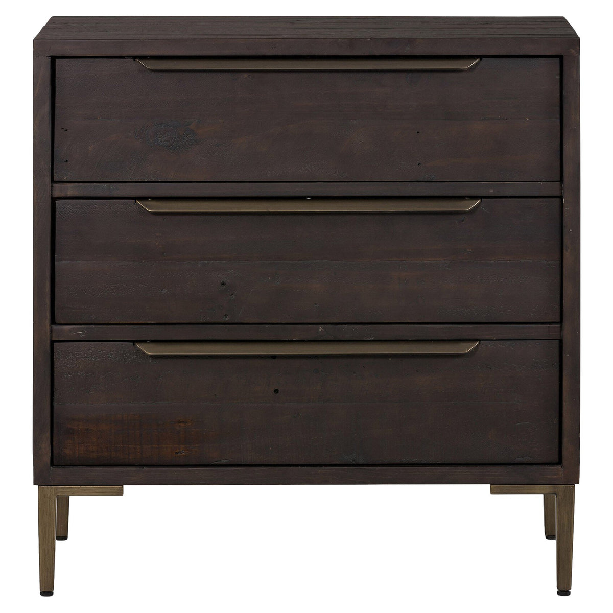 Wyeth 3 Drawer Dresser - Dark Carbon