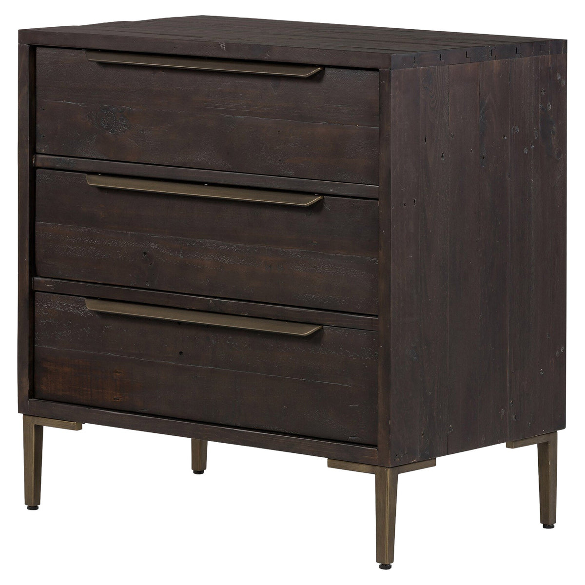 Wyeth 3 Drawer Dresser - Dark Carbon