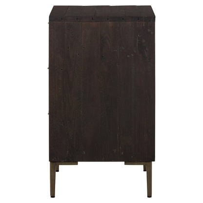 Wyeth 3 Drawer Dresser - Dark Carbon