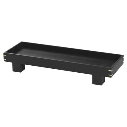 X Small Bon Wooden Tray - Dark Stained Oak