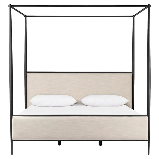Xander Canopy Bed - Savoy Parchment