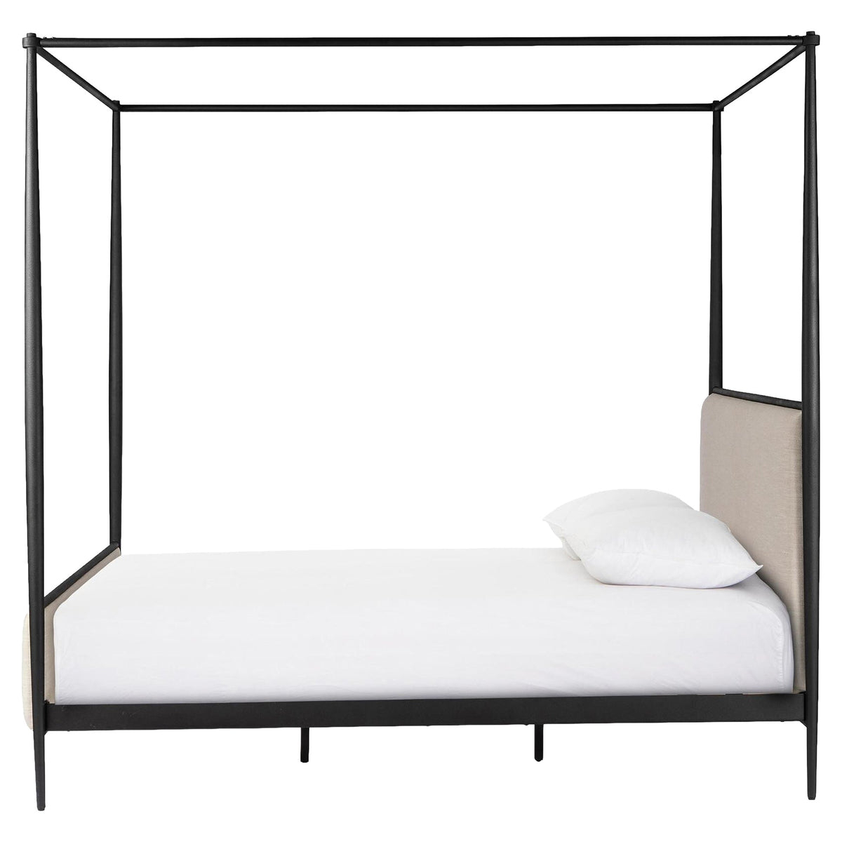 Xander Canopy Bed - Savoy Parchment