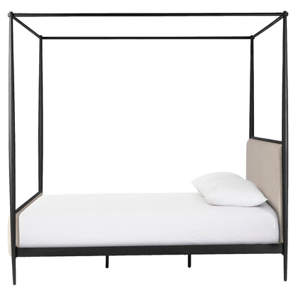 Xander Canopy Bed - Savoy Parchment