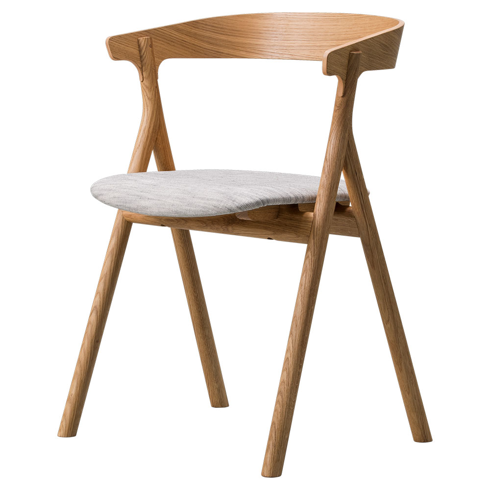 Yksi Dining Chair - Canvas 2, Oiled Oak