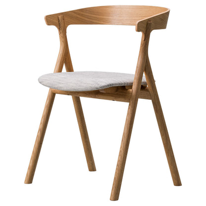 Yksi Dining Chair - Canvas 2, Oiled Oak