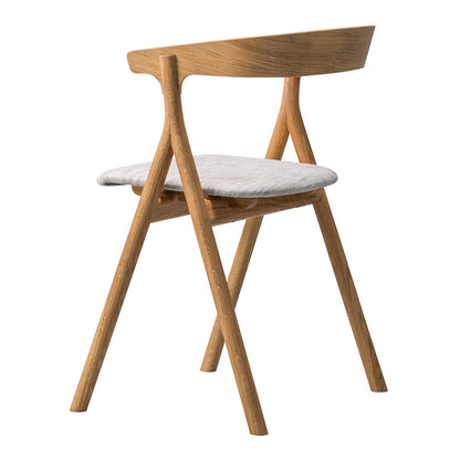 Yksi Dining Chair - Canvas 2, Oiled Oak