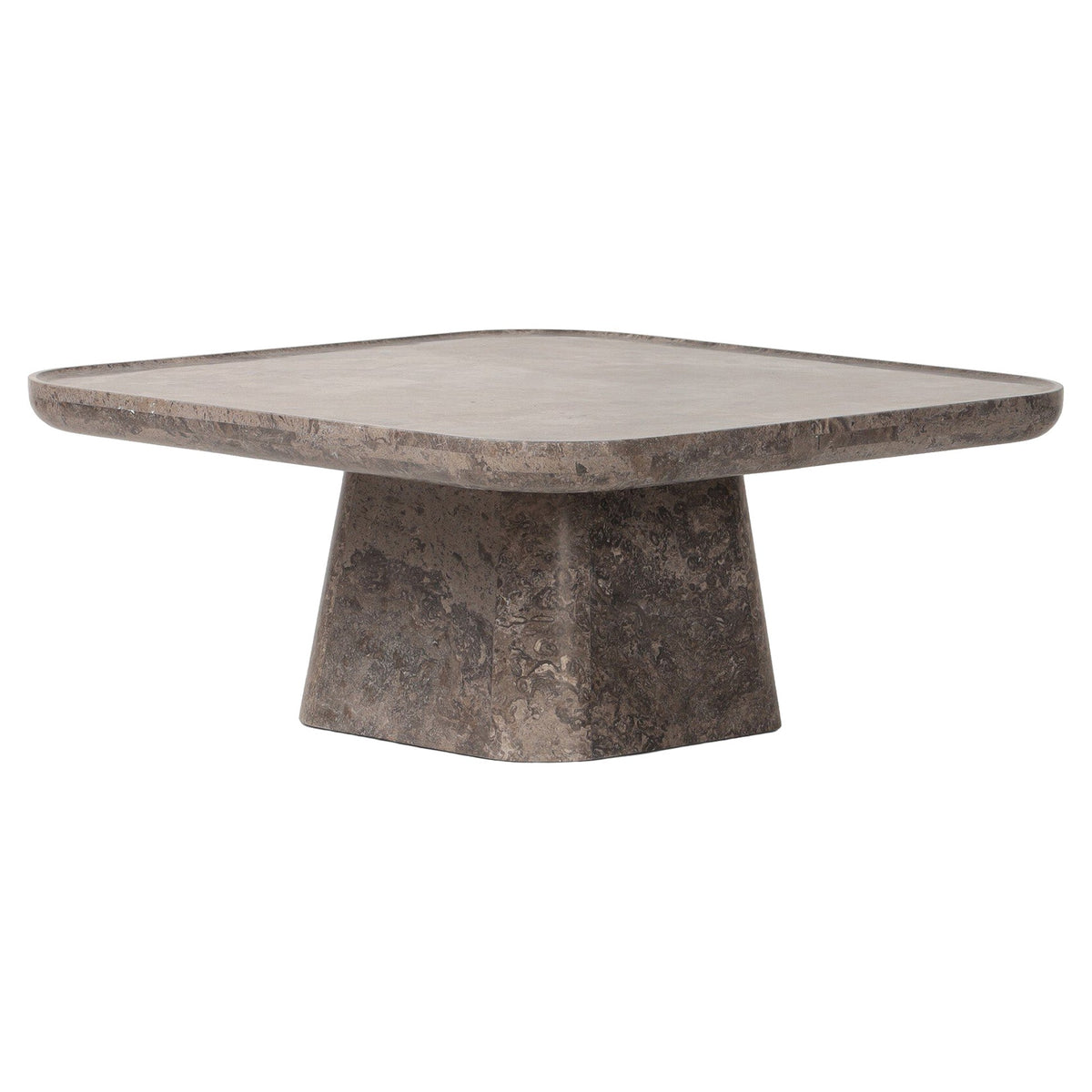 Zane Coffee Table - Warm Gray Marble